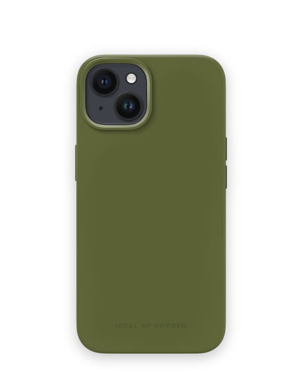 Silicone Case iPhone 13 / 14 Khaki