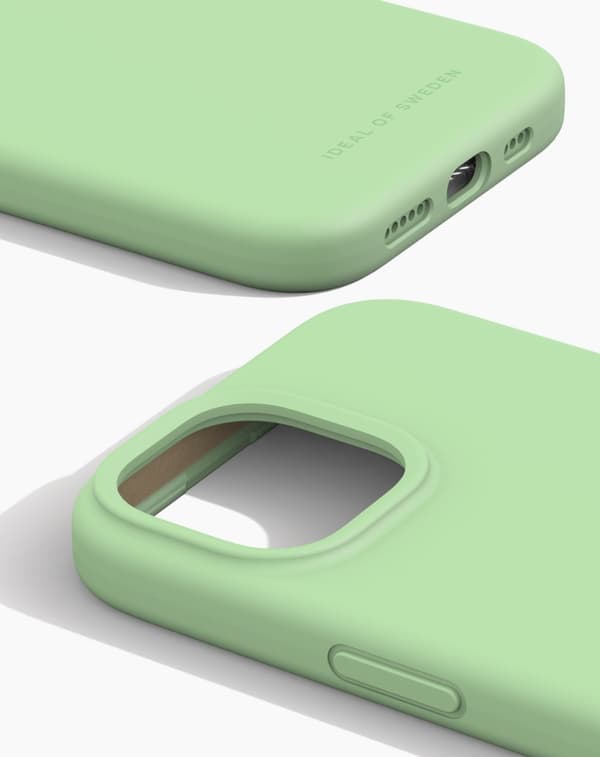 Silicone Case MagSafe iPhone 13 / 14 / 15 / Mint