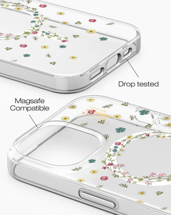 Clear Case MagSafe iPhone 13 / 14 / 15 / 16e Petite Floral