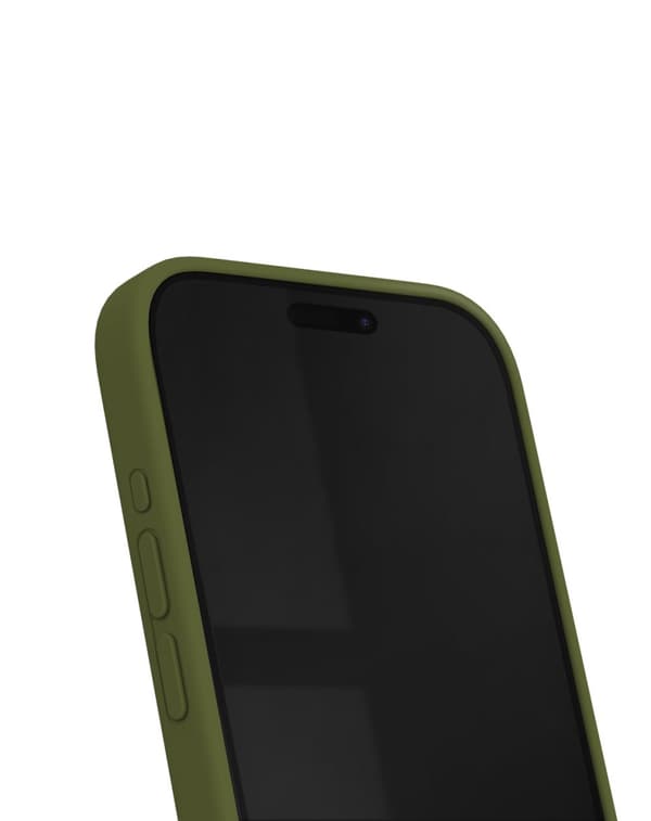 Silicone Case iPhone 15 Pro Max Khaki
