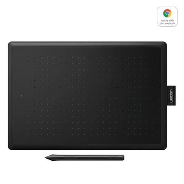 WACOM One by Medium, trådbunden, 216 x 135 mm, USB, penna, 133 poäng per sekund, Windows 10 Education, Windows 10 Education x64