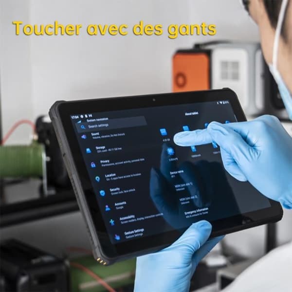 Oukitel RT5 Rugged Touchscreen Tablet 8GB RAM+256GB ROM 10.1" Skärm 10000mAh Batteri Dual SIM 4G LTE WIFI Tablet PC - Orange
