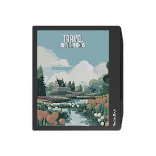 PocketBook Era Color - eBook-läsare - Linux 4.9.56 - 32 GB - 7" Svart, Ljusblå