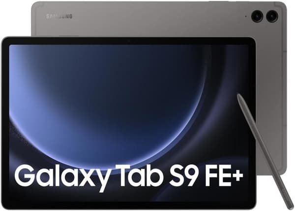 Tablet - Samsung - Galaxy Tab S9 FE+ - 12.4" - 128 GB - Android 13 - 8 GB RAM Grå