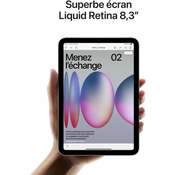 APPLE iPad mini (2024) - 8,3'' - WiFi - 512 GB - Blå