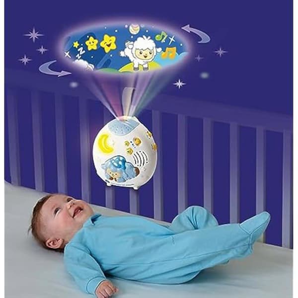 Moon Night Light - VTECH - Soft Luminous Night - Vit - För Baby