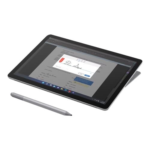 Microsoft Surface Go 4 for Business - 10.5" - Intel N-series - N200 - 8 GB RAM - 64 GB SSD Platina
