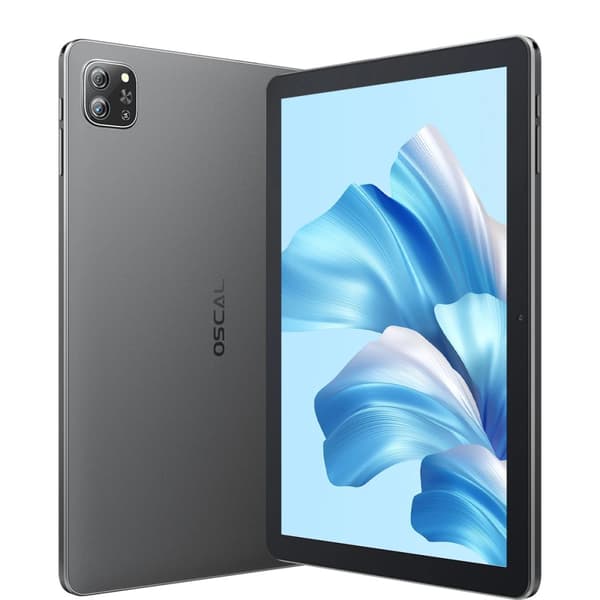 10,1-tums surfplatta, Android 12, 64 GB lagring, 3 GB RAM,Grå, Standardversion, EU