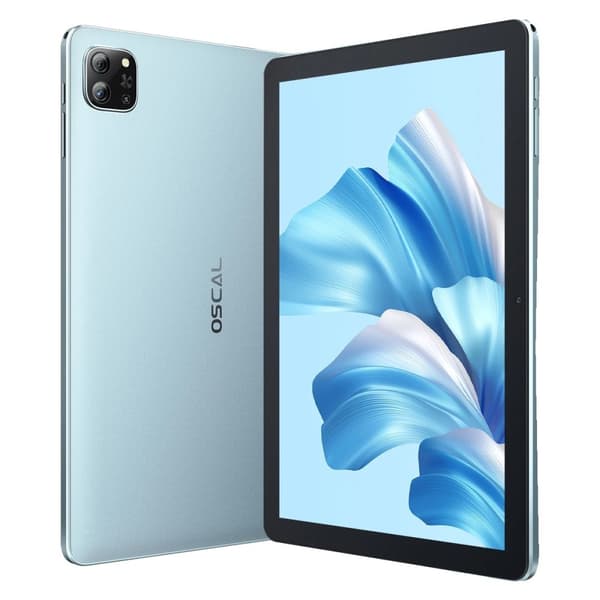 10,1-tums surfplatta, Android 12, 64 GB lagring, 3 GB RAM,Blå, Standardversion, EU