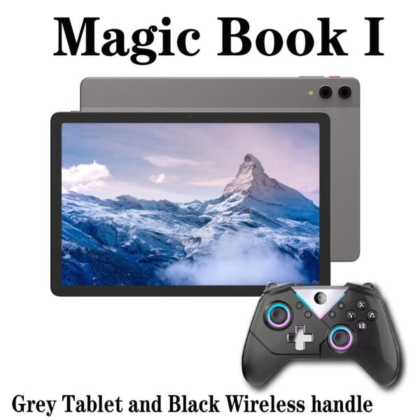 Magisk Bok I Handhållen Spelkonsol, 12GB RAM, 256GB Lagring,Svart handtag, 256G 35K -spel