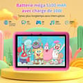 Miniatyrbild 3 av 6: Blackview Tab A6 barnsurfplatta Android 14 10,1" HD+, 12GB + 128GB /SD 1TB 5100mAh Utbildning, föräldrakontroll - rosa