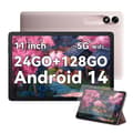 Miniatyrbild 1 av 6: Blackview Tab 90 Pekskärm 10.92" 1080P FHD Android 14 RAM 24Go ROM 128Go/SD 1To 8200mAh(10W) PC-läge WPS Dual SIM - Rosa