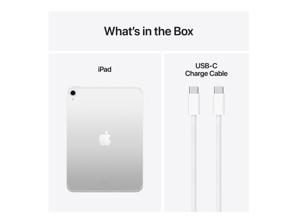 Apple iPad A16 Wi-Fi + Cellular - Tablet - 512 GB - 11" IPS (2360 x 1640) - 3G, 4G, 5G - sølv