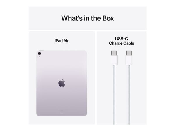Apple 13-inch iPad Air M3 Wi-Fi - Tablet - 512 GB - 13" IPS (2732 x 2048) - purpur