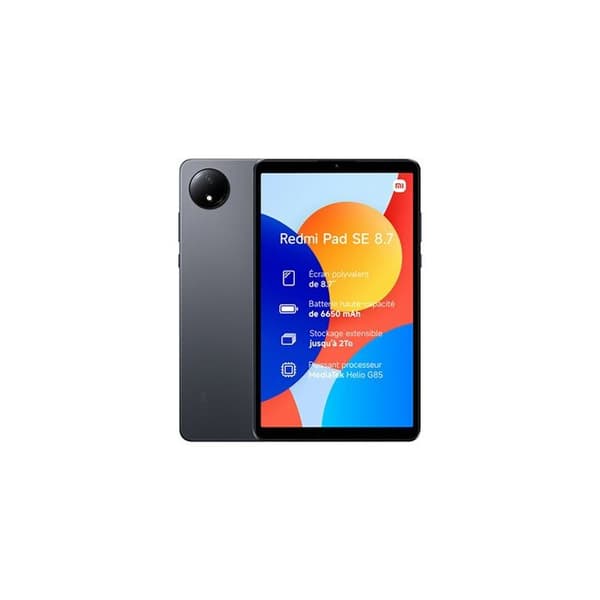 Tablett - Xiaomi - Redmi Pad SE - 8,7 tum - 4 GB RAM - 64 GB lagring Svart