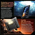 Miniatyrbild 5 av 6: Blackview Active 10 Pro Touchsurfplatta 11" Android 14,50MP+20MP, 36+256Go/SD 2To, 30000mAh(55W) Orange Med W60 Klocka Svart