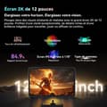 Miniatyrbild 2 av 6: Blackview MEGA2 Touchskärm 11.97" Android 15 2.4G+5G Wifi, RAM 24 GB ROM 256 GB/SD 2 TB 9000mAh Datorplatta Dual Sim - Blå