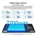 Miniatyrbild 4 av 6: Oscal Pad 90 Taktisk Tablet 10,92" Android 14 RAM 24Go ROM 128Go/SD 2To 7700mAh, 13MP+8MP, Dual SIM, WiFi 5 Grå Med K1 Tangentbord