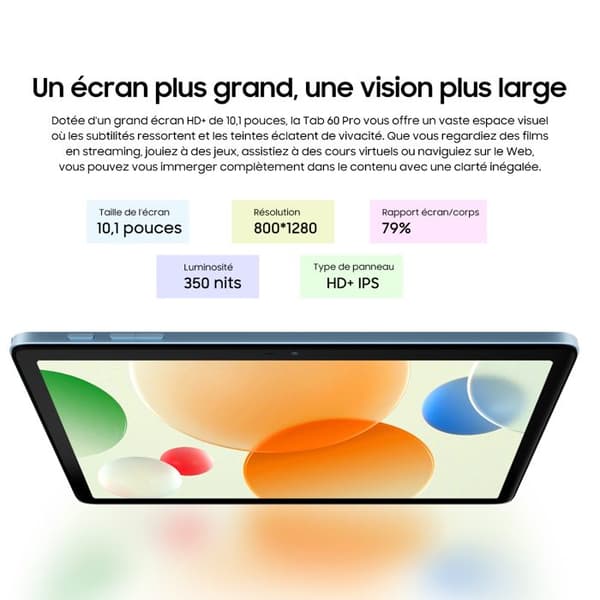 Blackview Tab 60 Pro Pekskärm 10.1" HD+ IPS Android 14,12Go+128Go/SD 1 To,5100mAh(10W) Wifi 5 Grön Med K1 Tangentbord