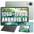 Miniatyrbild 1 av 6: Blackview Tab 60 Pro Pekskärm 10.1" HD+ IPS Android 14,12Go+128Go/SD 1 To,5100mAh(10W) Wifi 5 Grön Med K1 Tangentbord