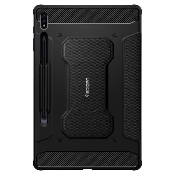 Spigen - SPN1413BLK - Rugged Armor Pro Tablet Fodral för Samsung Galaxy Tab S7 11.0 T870/T875 Svart