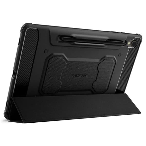 Spigen Touchscreen Tablet - ACS06540 - Rugged Armor Pro Fodral kompatibel med Samsung Galaxy Tab S9 (2023) - Svart