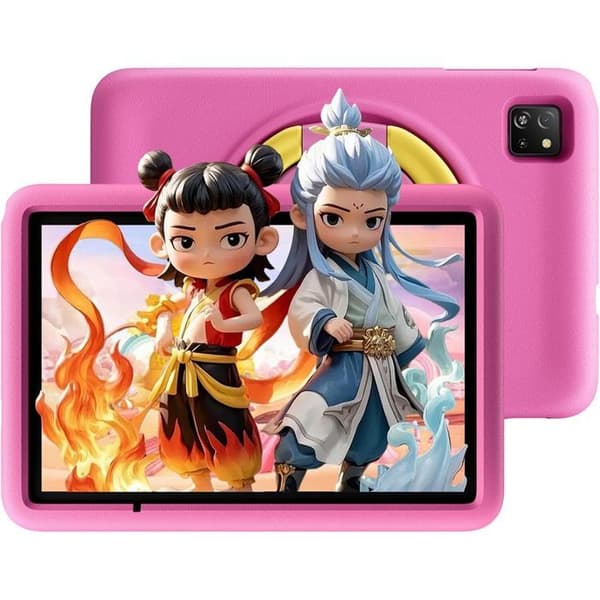 Blackview Tab A6 barnsurfplatta Android 14 10,1" HD+, 12GB + 128GB /SD 1TB 5100mAh Utbildning, föräldrakontroll - rosa Rosa