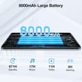 Miniatyrbild 3 av 6: Tactile Tablet - DOOGEE - T30E - 11 inches - Android 14 - 8000mAh - 9GB RAM - 128GB ROM