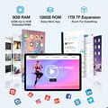 Miniatyrbild 5 av 6: Tactile Tablet - DOOGEE - T30E - 11 inches - Android 14 - 8000mAh - 9GB RAM - 128GB ROM
