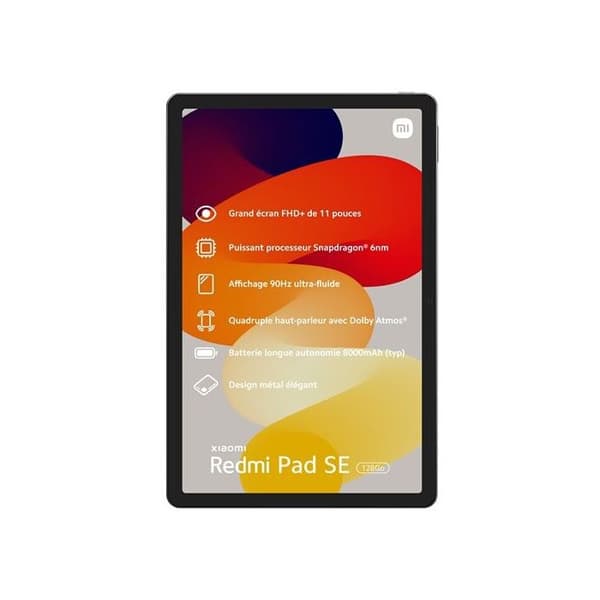 XIAOMI Redmi Pad SE 4 Tablet - 11" - 128GB - Grafitgrå
