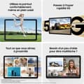 Miniatyrbild 4 av 4: Samsung Galaxy TAB A9+ 64GB 5G pekskärmsplatta Antracitgrå