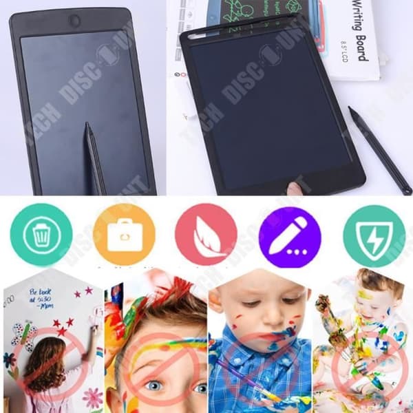 TD® Luminous Desktop för barn med pekplatta 8,5 tum elektronisk LCD-skärm för barn Doodle Light Blackboard