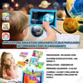 Miniatyrbild 3 av 4: TD Kids Tablet 7 tum 4000mAh med 32GB ROM 1280 x 800P barnsurfplatta med förinstallerade appar föräldrakontroll
