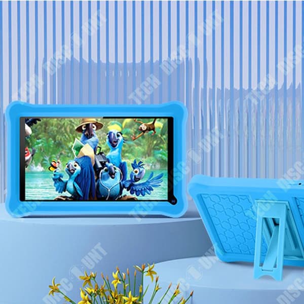 TD Kids Tablet 7 tum 4000mAh med 32GB ROM 1280 x 800P barnsurfplatta med förinstallerade appar föräldrakontroll