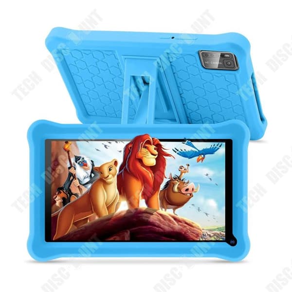 TD Kids Tablet 7 tum 4000mAh med 32GB ROM 1280 x 800P barnsurfplatta med förinstallerade appar föräldrakontroll