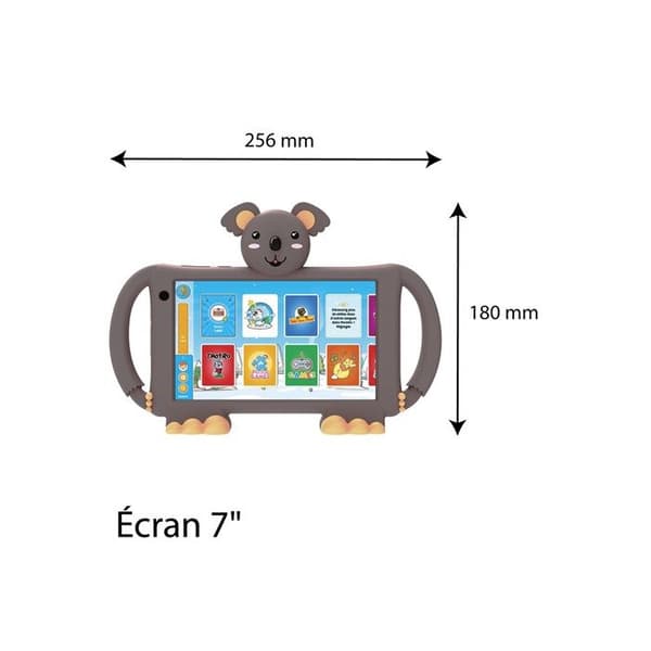 Pedagogisk Taktile Surfplatta - LOGICOM - LOGIKIDS 7 - 7" Skärm - 3000 mAh Batteri - Föräldrakontroll