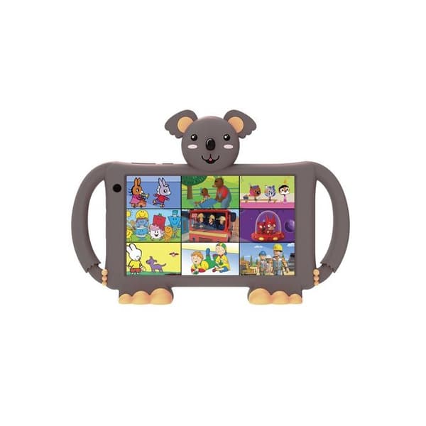 Pedagogisk Taktile Surfplatta - LOGICOM - LOGIKIDS 7 - 7" Skärm - 3000 mAh Batteri - Föräldrakontroll Grå