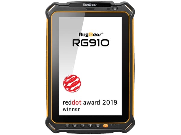 RugGear RG910, 20,3 cm (8"), 1920 x 1200 pixlar, 32 GB, 4 GB, Android 8.0, Svart, Orange Svart, Orange