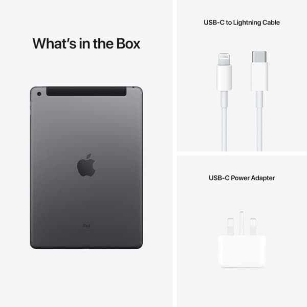 Apple iPad 9:e gen 64GB Wi-fi + Cellular 10.2-tum Rymdgrå