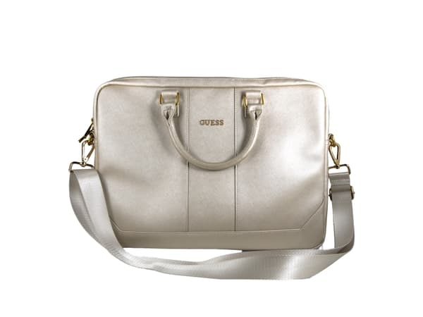Guess Bag GUCB15TBE 16" beige Saffiano
