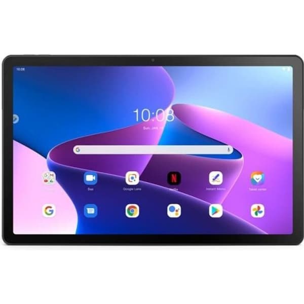 Lenovo M10 Plus (3:e generationen) 128 GB 10,6" surfplatta - Vit - 4G - Android Grå