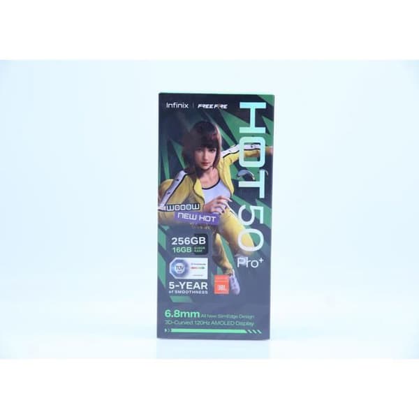 Smartphone - INFINIX - HOT 50 Pro+ - 256 Go - 8 Go RAM - AMOLED-skärm 120 Hz