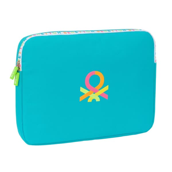 Laptopfodral Benetton Summer Blå 15,6'' 39,5 x 27,5 x 3,5 cm