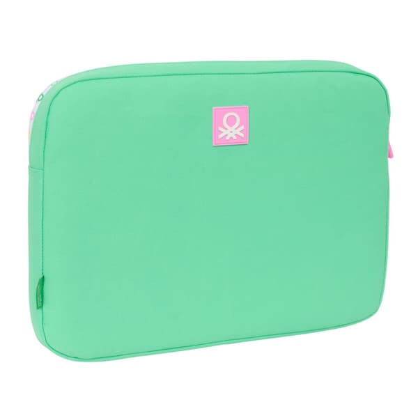 Laptopfodral Benetton Mint Grön 15,6'' 39,5 x 27,5 x 3,5 cm
