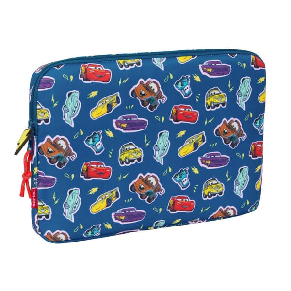 Laptopfodral Cars Racing Marinblå 15,6'' 39,5 x 27,5 x 3,5 cm