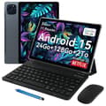 Miniatyrbild 1 av 6: Tactilplatta TABWEE T90 med tangentbord, fodral, stylus, mus 11" FHD, RAM 24Go ROM 128Go-SD 2To, Android 15, 8000 mAh, Gemini AI.