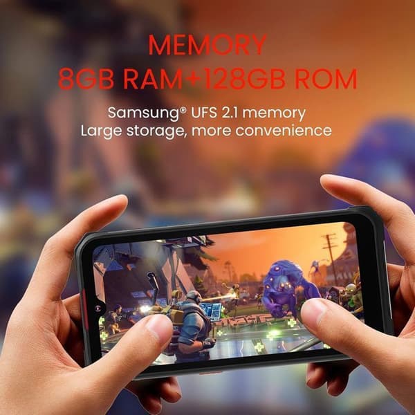 Okrossbar surfplatta - HOTWAV Cyber 9 Pro - Android 11 - 8GB+128GB - 7500mAh 16MP+48MP kamera - 4G Dual SIM- REFURBISHED