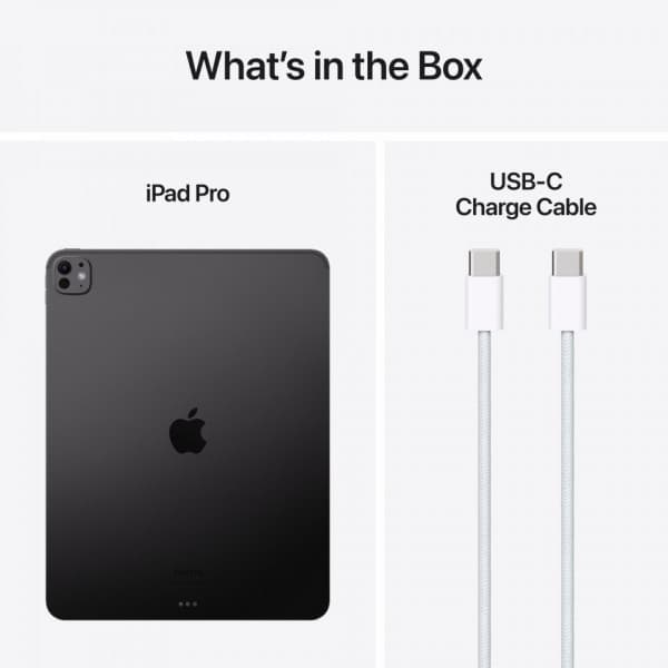 Apple iPad Pro 13" M4 1 TB WiFi 2024, stjärnsvart (MVX63)