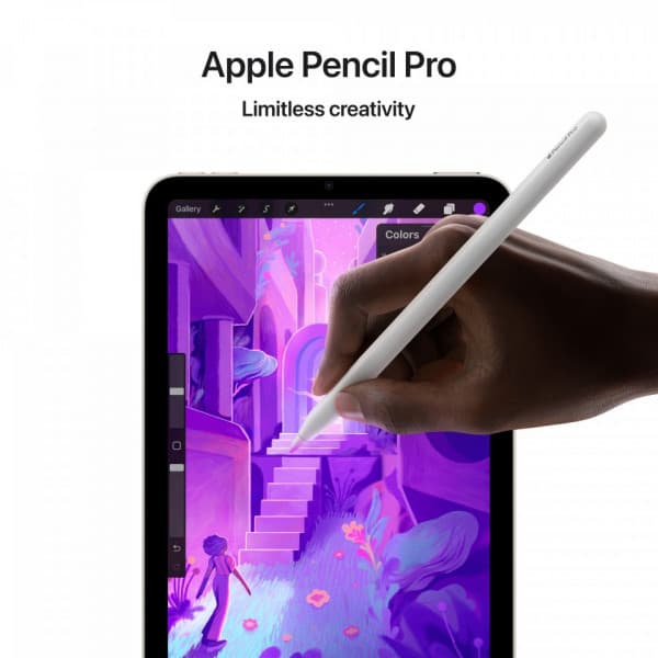 Apple iPad mini 128 GB WiFi + 5G 2024 -surfplatta, stjärngrå (MXPN3)
