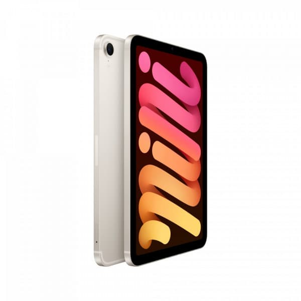 Apple iPad mini 128 GB WiFi + 5G 2024 - surfplatta, stjärnvit (MXPQ3)